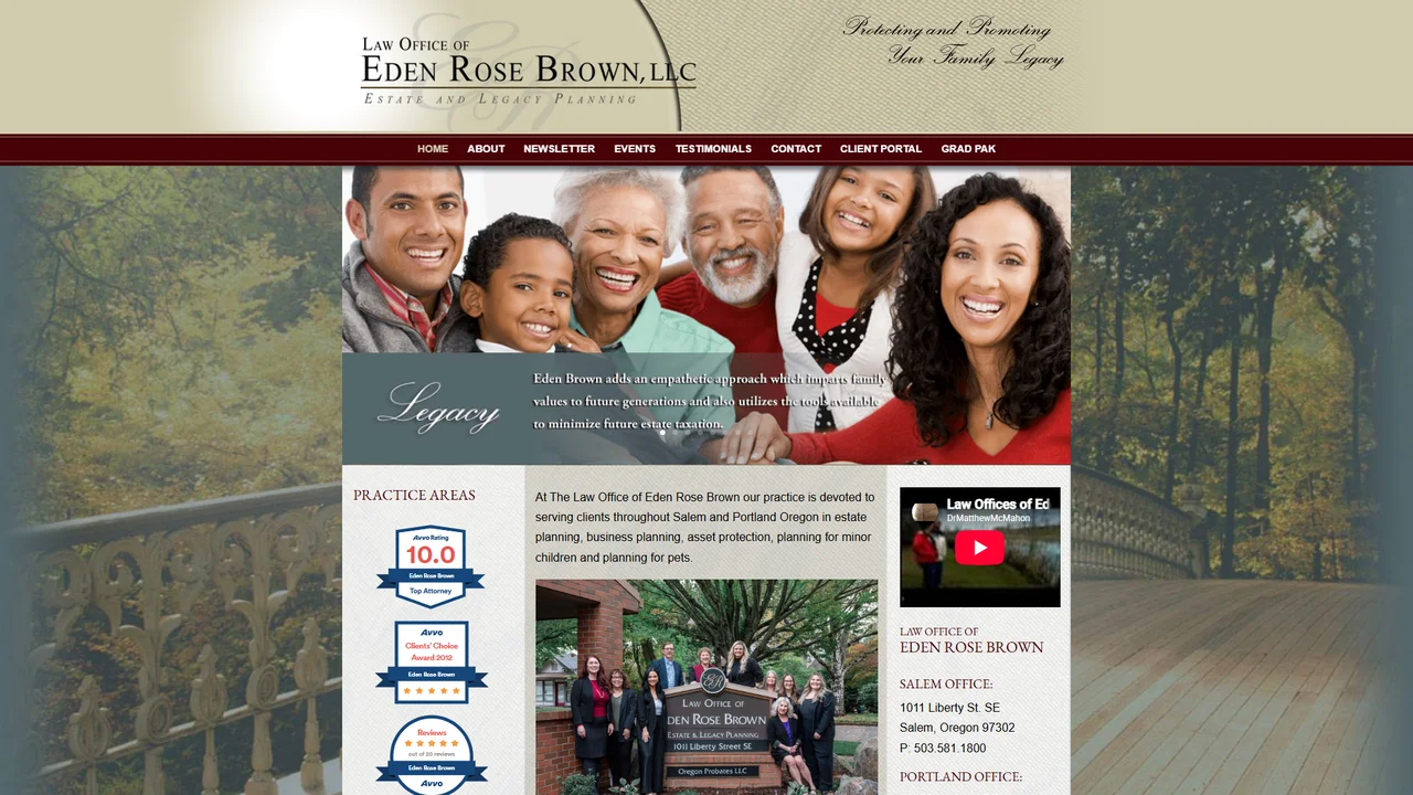 The Law Office of Eden Rose Brown, LLC - Salem, OR office in Salem, Oregon