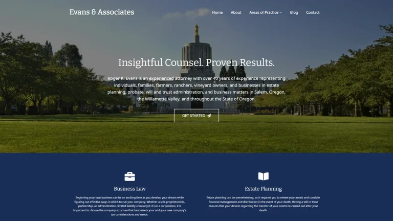 Evans & Associates - Law Firm - Salem, OR - Attorney in Salem