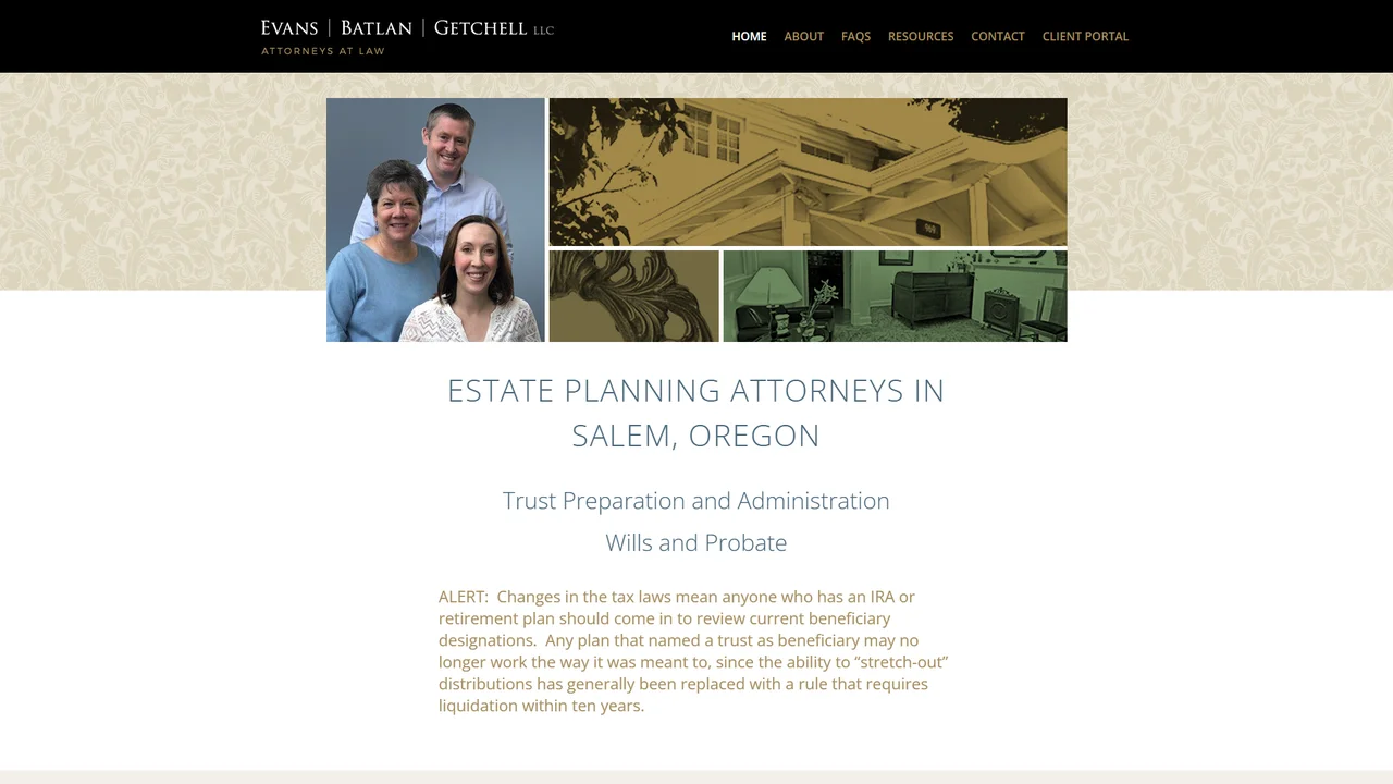 Evans Batlan Getchell LLC - Salem, OR office in Salem, Oregon