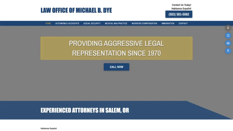 Law Offices of Michael B. Dye - Salem, OR - Attorney in Salem