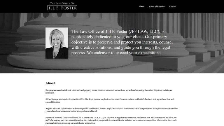 The Law Office of Jill F. Foster Salem, OR - Attorney in Salem