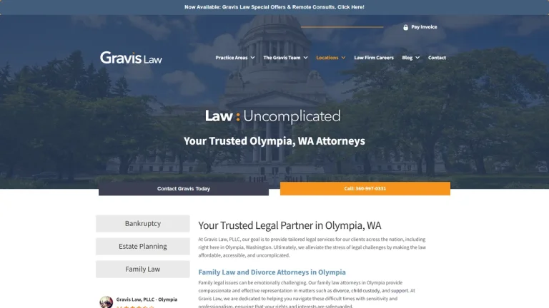 Gravis Law, PLLC - Olympia, WA - Attorney in Olympia