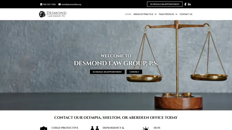 Desmond Law Group, PS - Olympia, WA - Attorney in Olympia