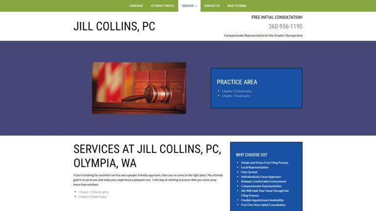 Jill Collins, PC - Olympia, WA - Attorney in Olympia