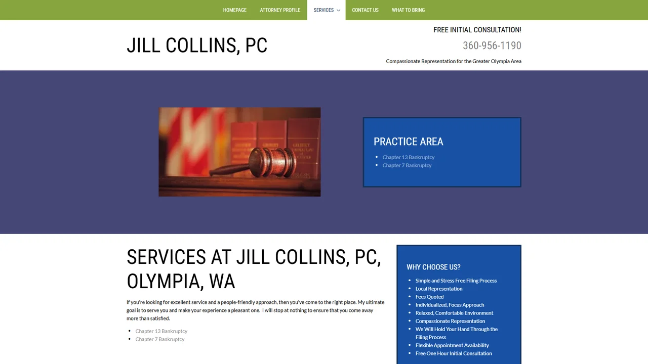 Jill Collins, PC - Olympia, WA office in Olympia, Washington