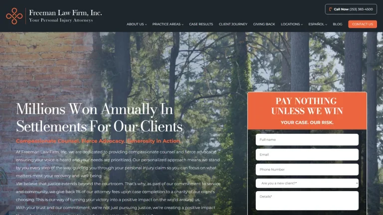 Freeman Law Firm, Inc. - Olympia, WA - Attorney in Olympia