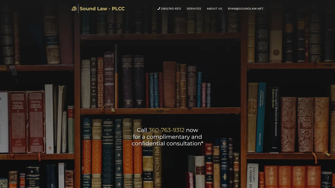 Sound Law PLLC - DUI, Injury, Criminal Defense Attorney, Olympia, WA office in Olympia, Washington