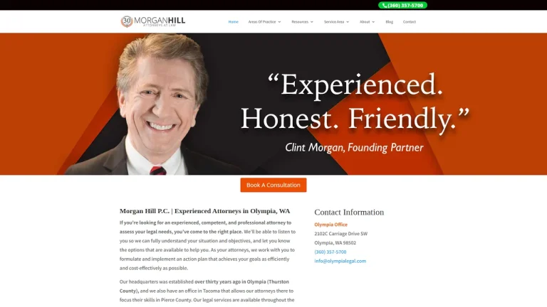 Morgan Hill PC - Olympia, WA - Attorney in Olympia