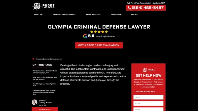 Puget Law Group - Olympia, WA - Attorney in Olympia