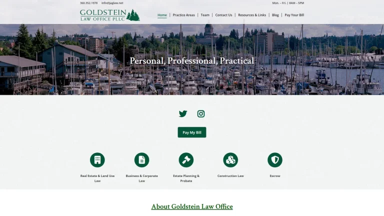 Goldstein Law Office PLLC - Olympia, WA - Attorney in Olympia