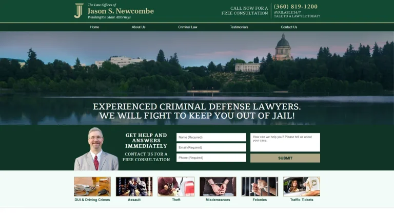 The Law Offices of Jason S. Newcombe - Olympia, WA - Attorney in Olympia
