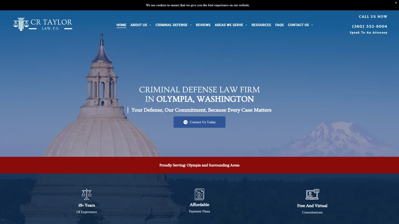 CR Taylor Law, P.S. - Olympia, WA office in Olympia, Washington