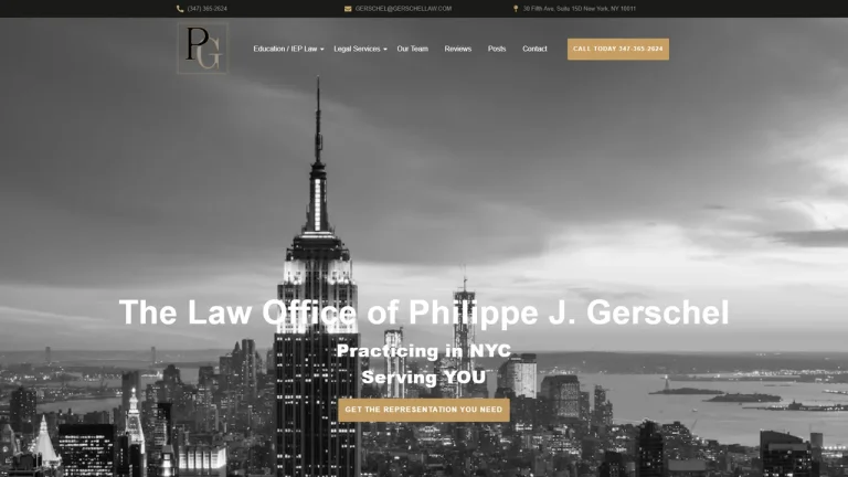 The Law Office Of Philippe J. Gerschel - NYC, New York - Attorney in New York City