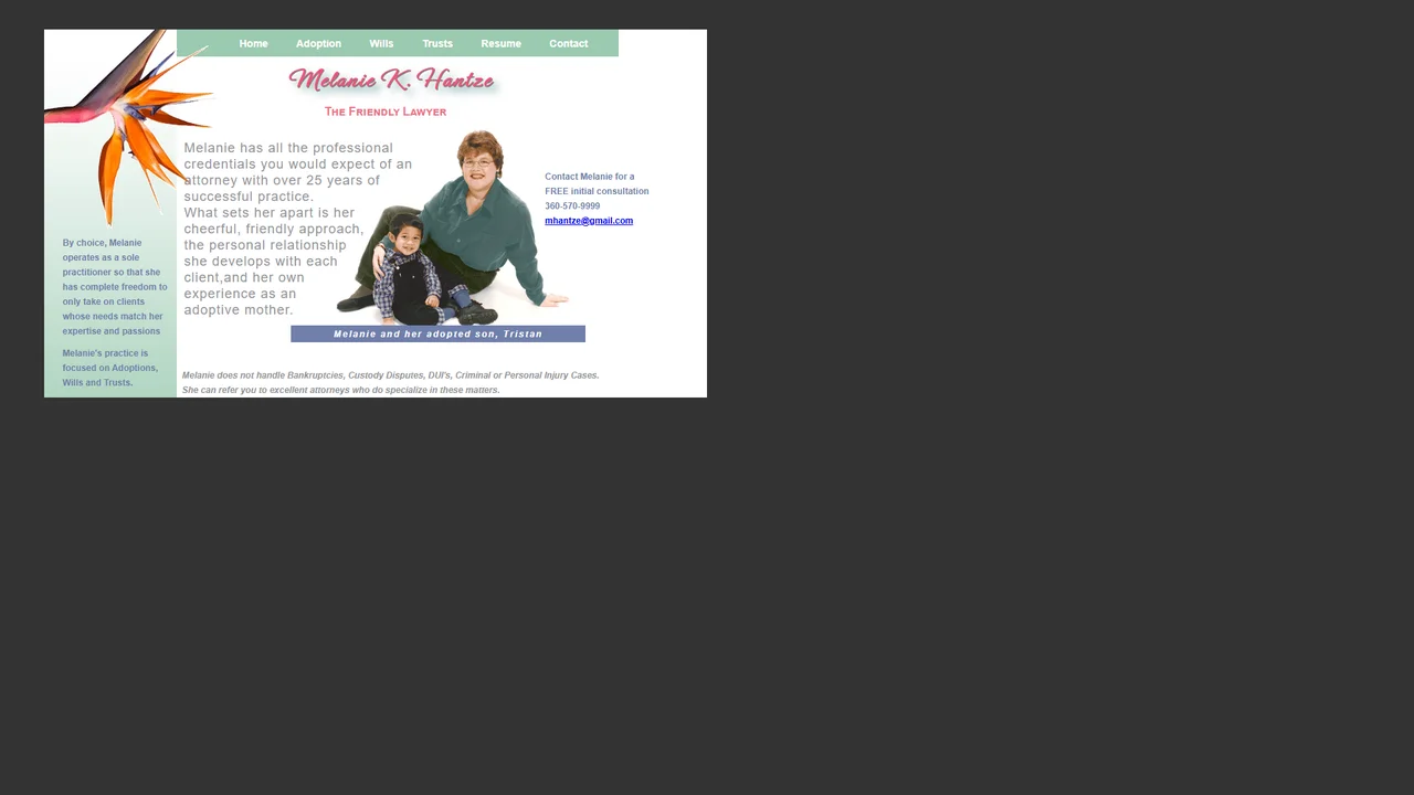 Melanie K. Hantze Attorney at Law - Olympia, WA office in Olympia, Washington