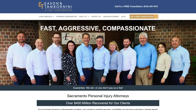 Eason and Tambornini A Law Corporation - Sacramento, CA - Attorney in Sacramento