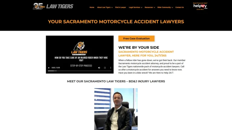 Law Tigers Motorcycle Lawyers - Sacramento, CA - Attorney in Sacramento