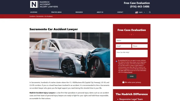 Nadrich Accident Injury Lawyers - Sacramento, CA - Attorney in Sacramento