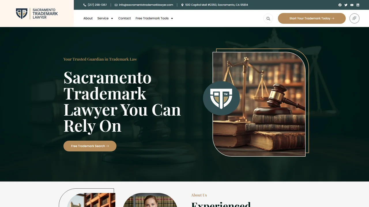 Sacramento Trademark Lawyer - Sacramento, CA office in Sacramento, California