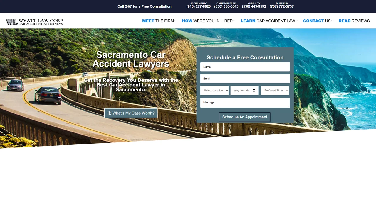 Wyatt Law Corporation Car Accident Attorneys - Sacramento, CA office in Sacramento, California