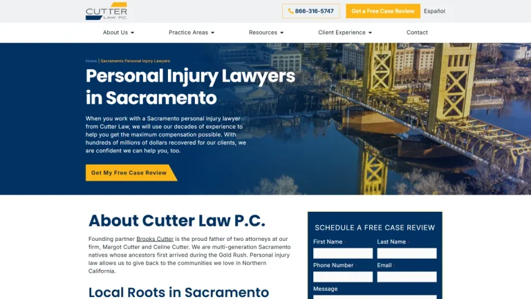 Cutter Law P.C. Sacramento, CA - Attorney in Sacramento