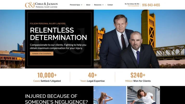 Child & Jackson Personal Injury Lawyers - Sacramento, CA - Attorney in Sacramento