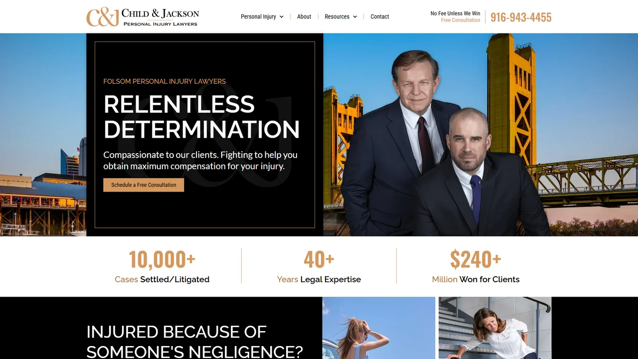 Child & Jackson Personal Injury Lawyers - Sacramento, CA office in Sacramento, California