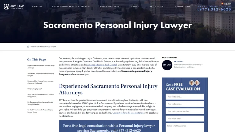 J&Y Law Injury and Accident Attorneys - Sacramento, CA - Attorney in Sacramento