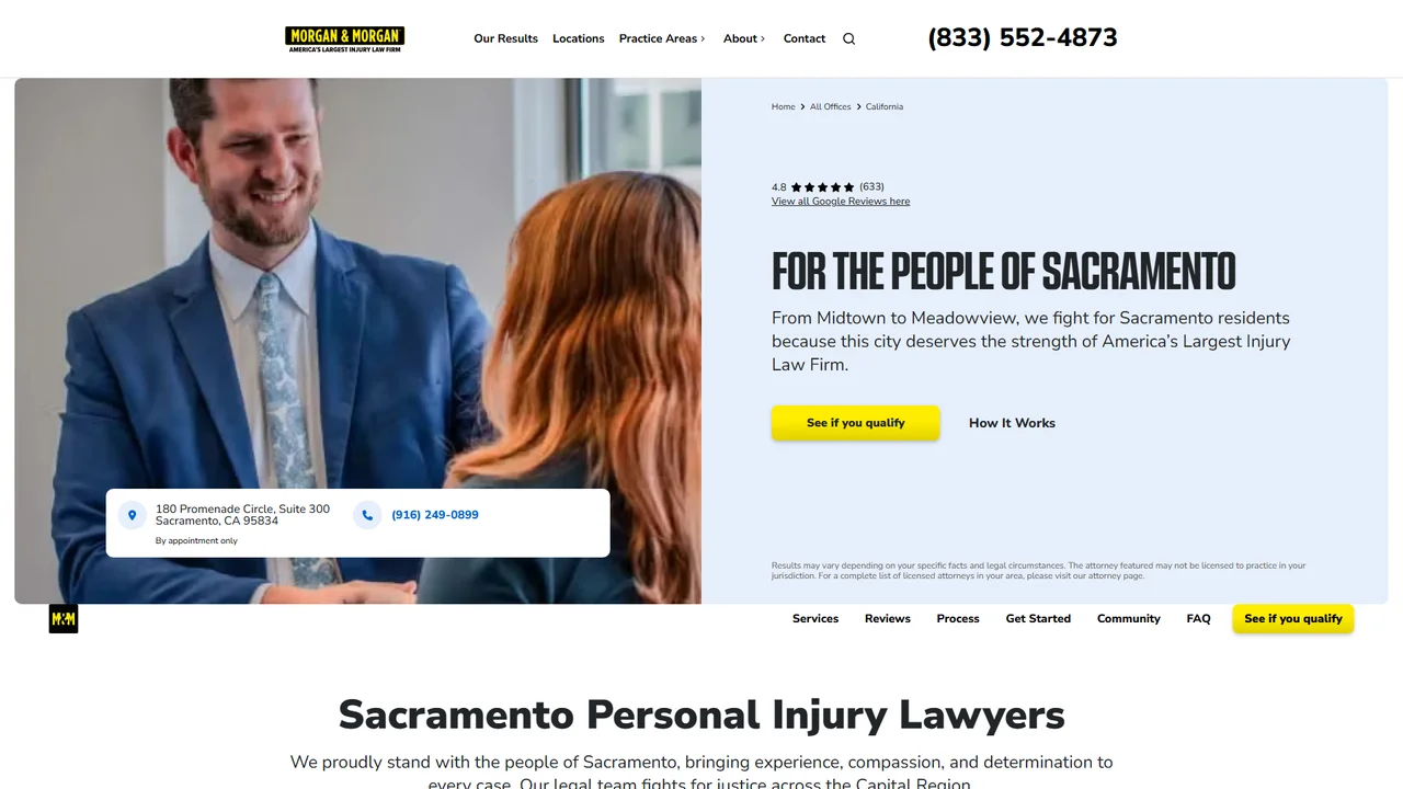 Morgan and Morgan, Sacramento, CA office in Sacramento, California