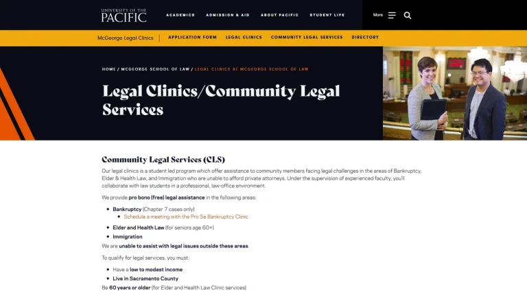McGeorge Community Legal Services - Sacramento, CA - Attorney in Sacramento