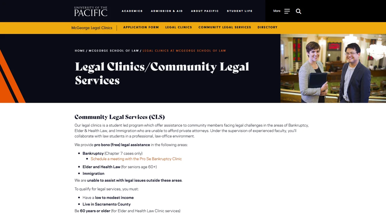McGeorge Community Legal Services - Sacramento, CA office in Sacramento, California