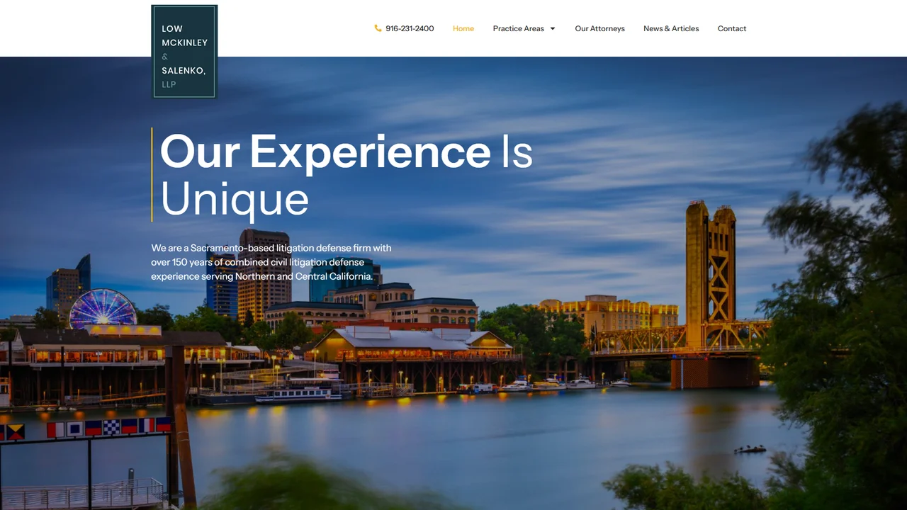Low McKinley & Salenko, LLP - Sacramento, CA office in Sacramento, California