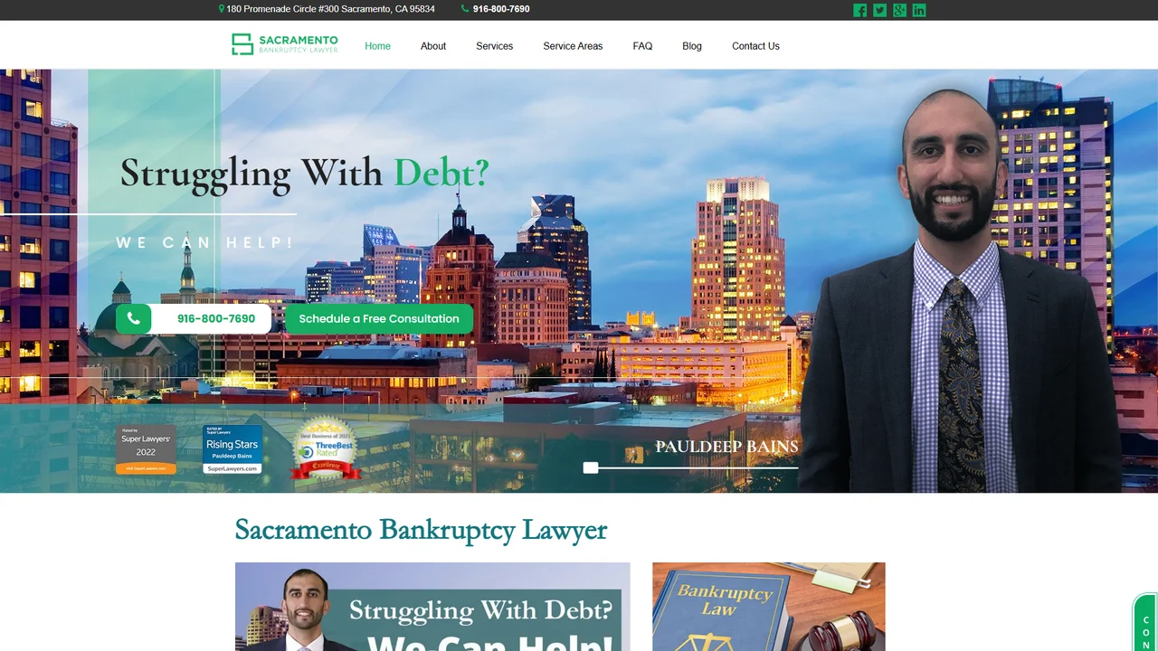 Sacramento Bankruptcy Lawyer - Sacramento, CA office in Sacramento, California