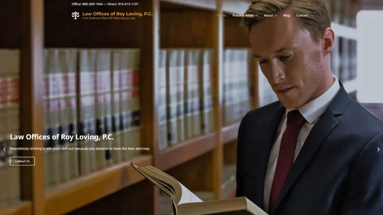 Law Offices of Roy Loving, P.C. - Sacramento, CA - Attorney in Sacramento