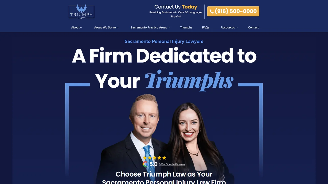 Triumph Law Personal Injury Lawyers - Sacramento, CA office in Sacramento, California
