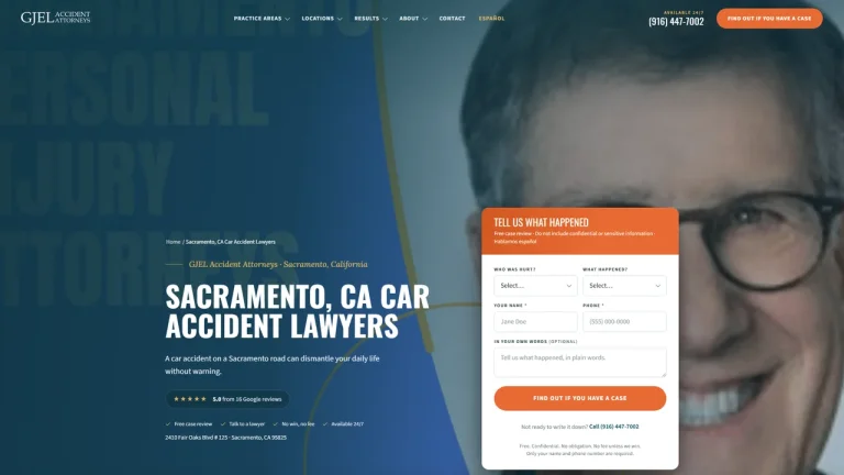 GJEL Accident Attorneys - Sacramento, CA - Attorney in Sacramento