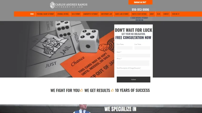 Carlos Andres Ramos Attorney at Law - Sacramento, CA - Attorney in Sacramento