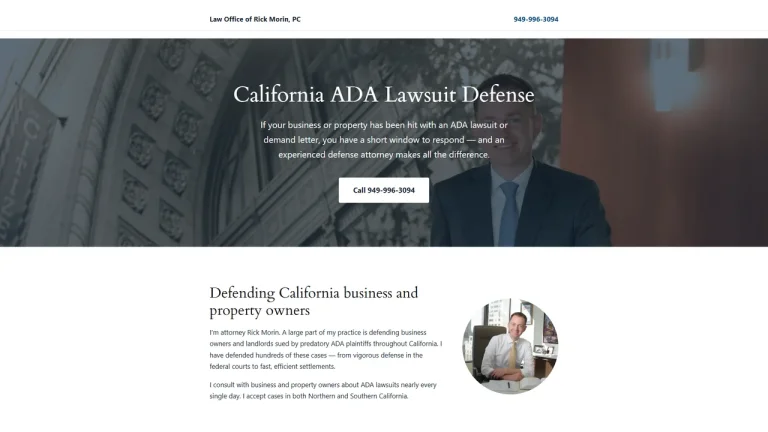 Law Office of Rick Morin - Sacramento, CA - Attorney in Sacramento