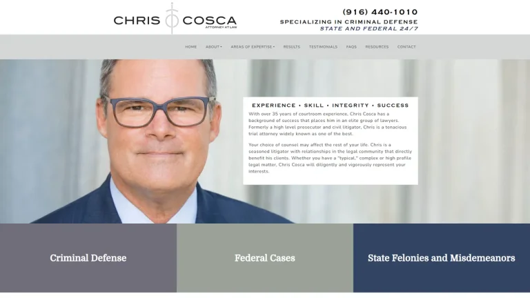 Chris Cosca Law, Sacramento, CA - Attorney in Sacramento