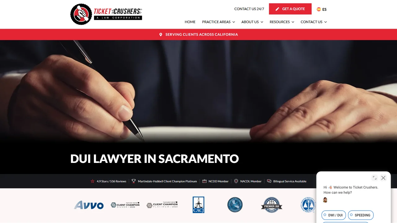 Ticket Crushers - Sacramento, CA office in Sacramento, California