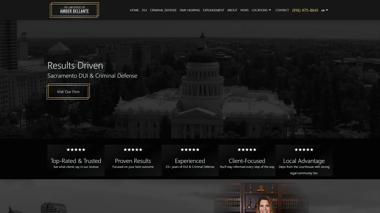 The Law Offices of Amber Bellante - Sacramento, CA office in Sacramento, California