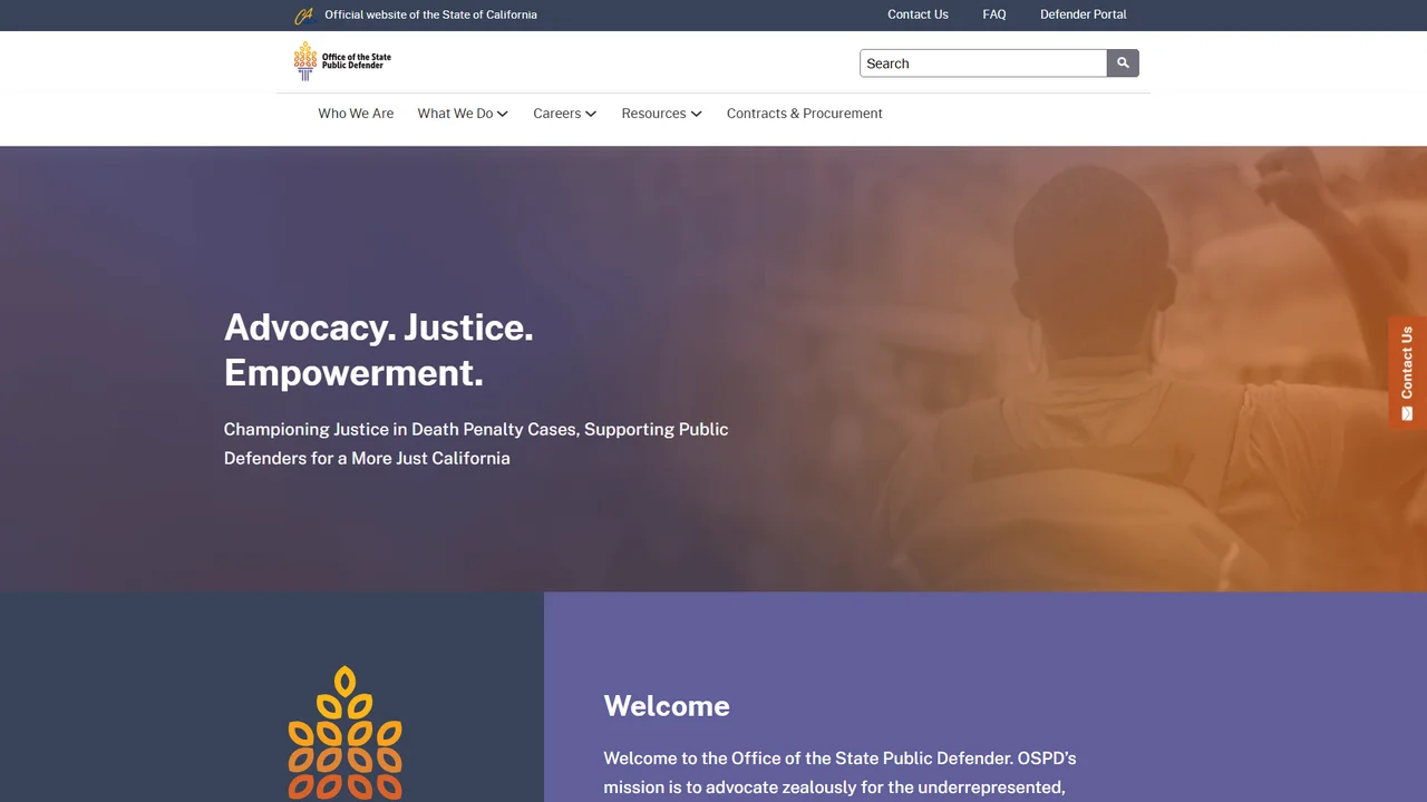 Office of the State Public Defender - Sacramento, CA office in Sacramento, California