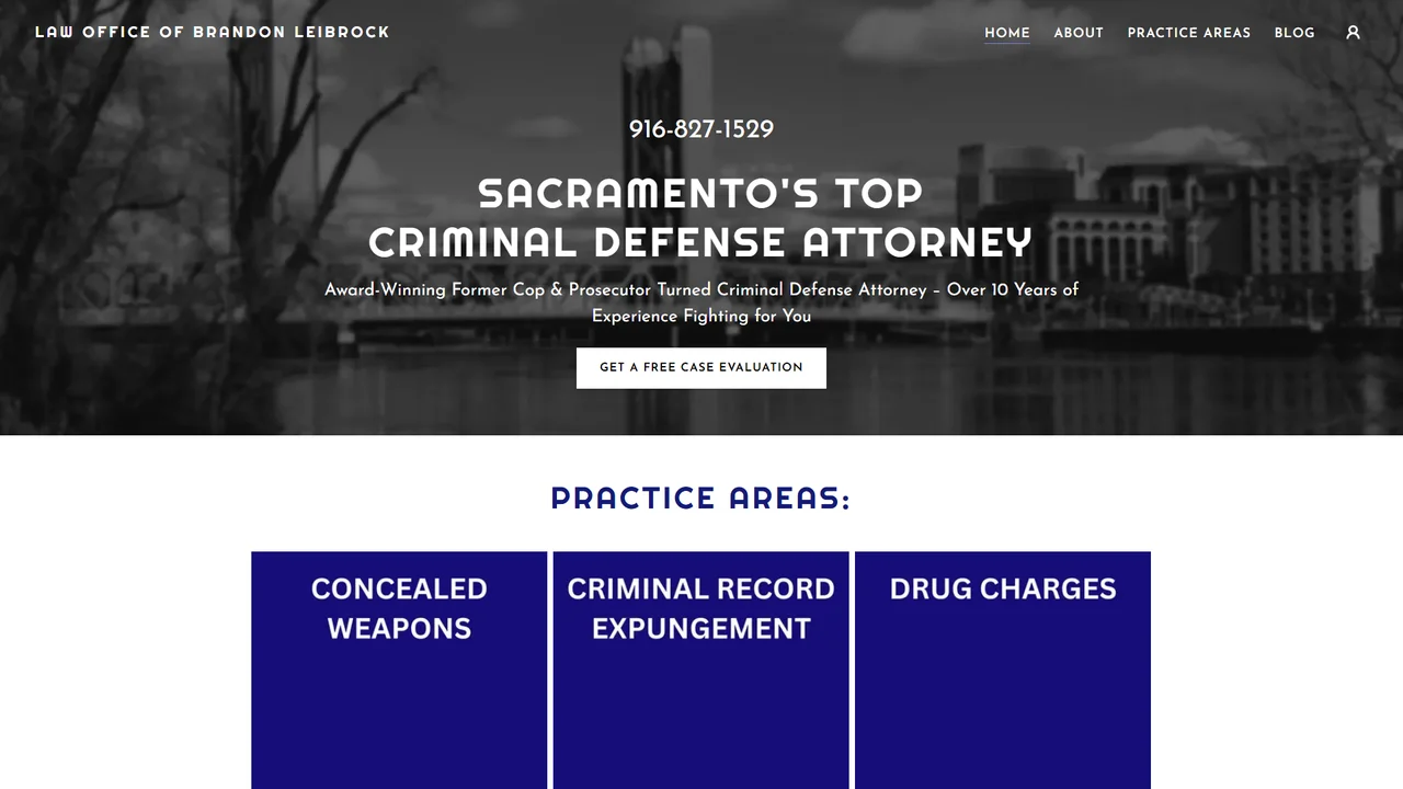 Law Office of Brandon Leibrock - Sacramento, CA office in Sacramento, California