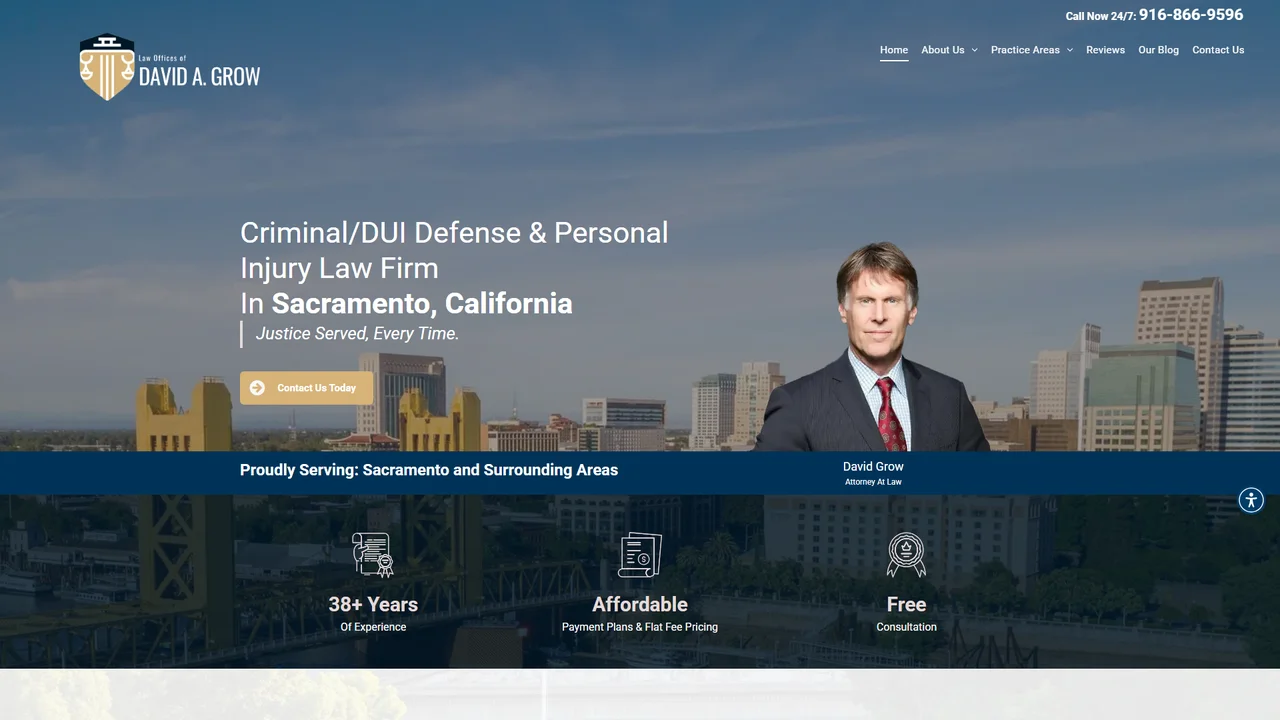David Grow Attorney - Sacramento, CA office in Sacramento, California
