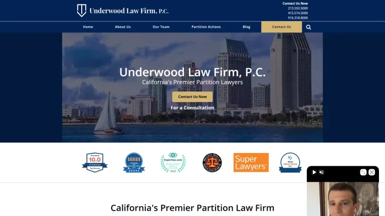 Underwood Law Firm, P.C. - Sacramento, CA - Attorney in Sacramento