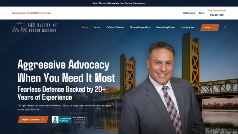 Law Office of Mathew Martinez - Sacramento, CA - Attorney in Sacramento