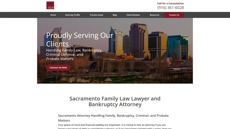 Law Offices of Matthew D. Roy, Sacramento, CA - Attorney in Sacramento