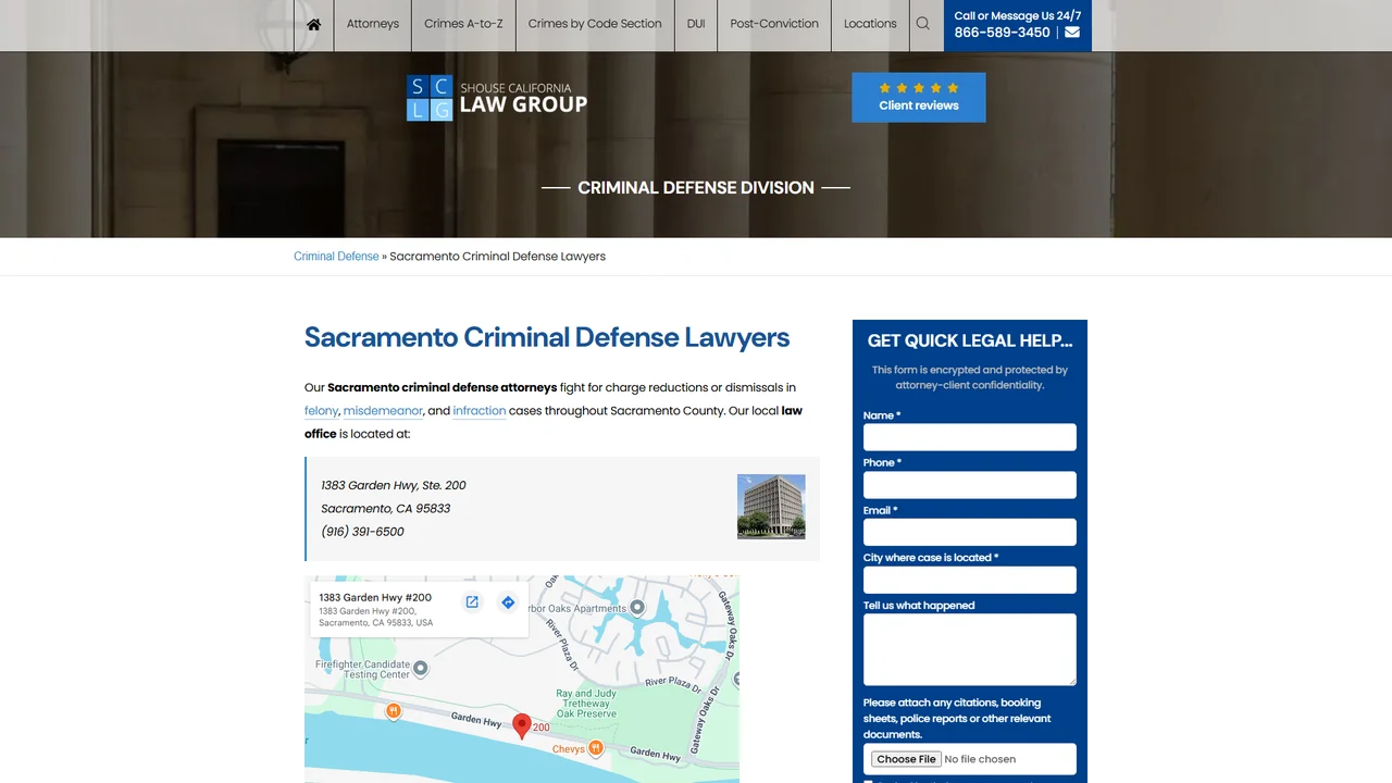 Shouse Law Group - Sacramento, CA office in Sacramento, California