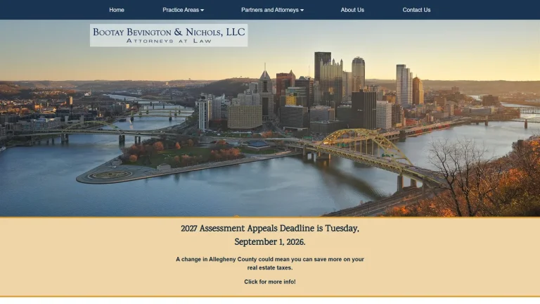 Bootay Bevington & Nichols LLC - Pittsburgh, PA - Attorney in Pittsburgh