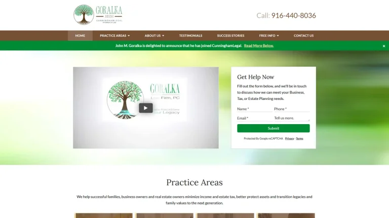 Goralka Law Firm PC - Sacramento, CA - Attorney in Sacramento