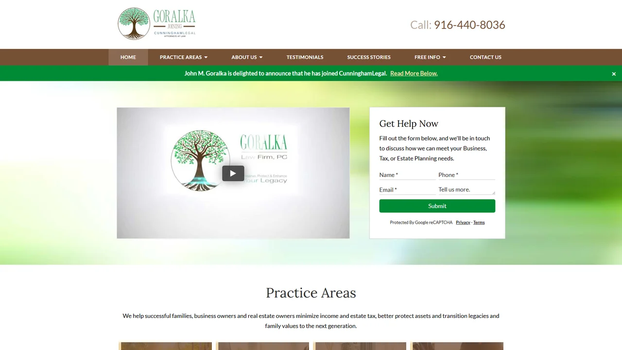 Goralka Law Firm PC - Sacramento, CA office in Sacramento, California